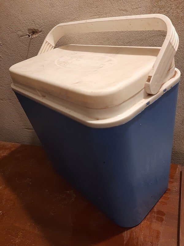 Pasteurization container for homebrew use