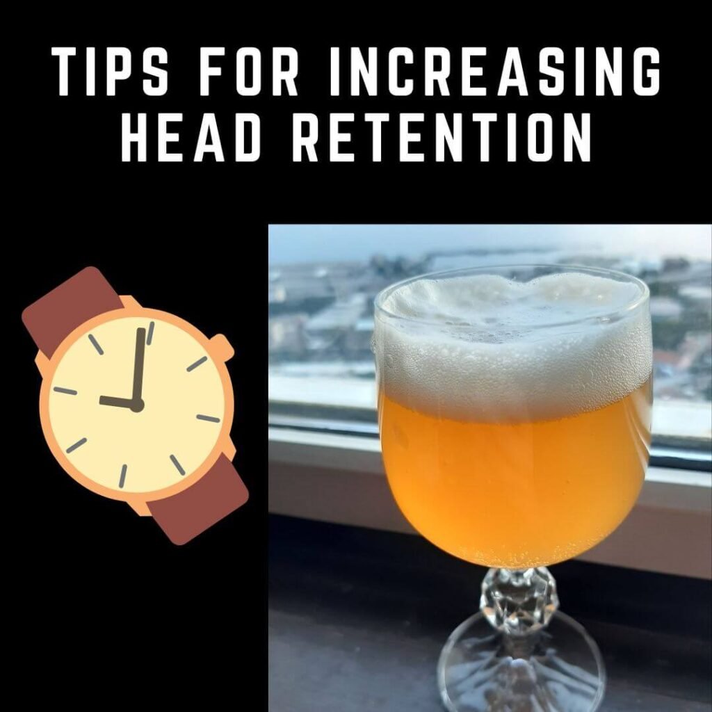 Increasing head retention in homebrew